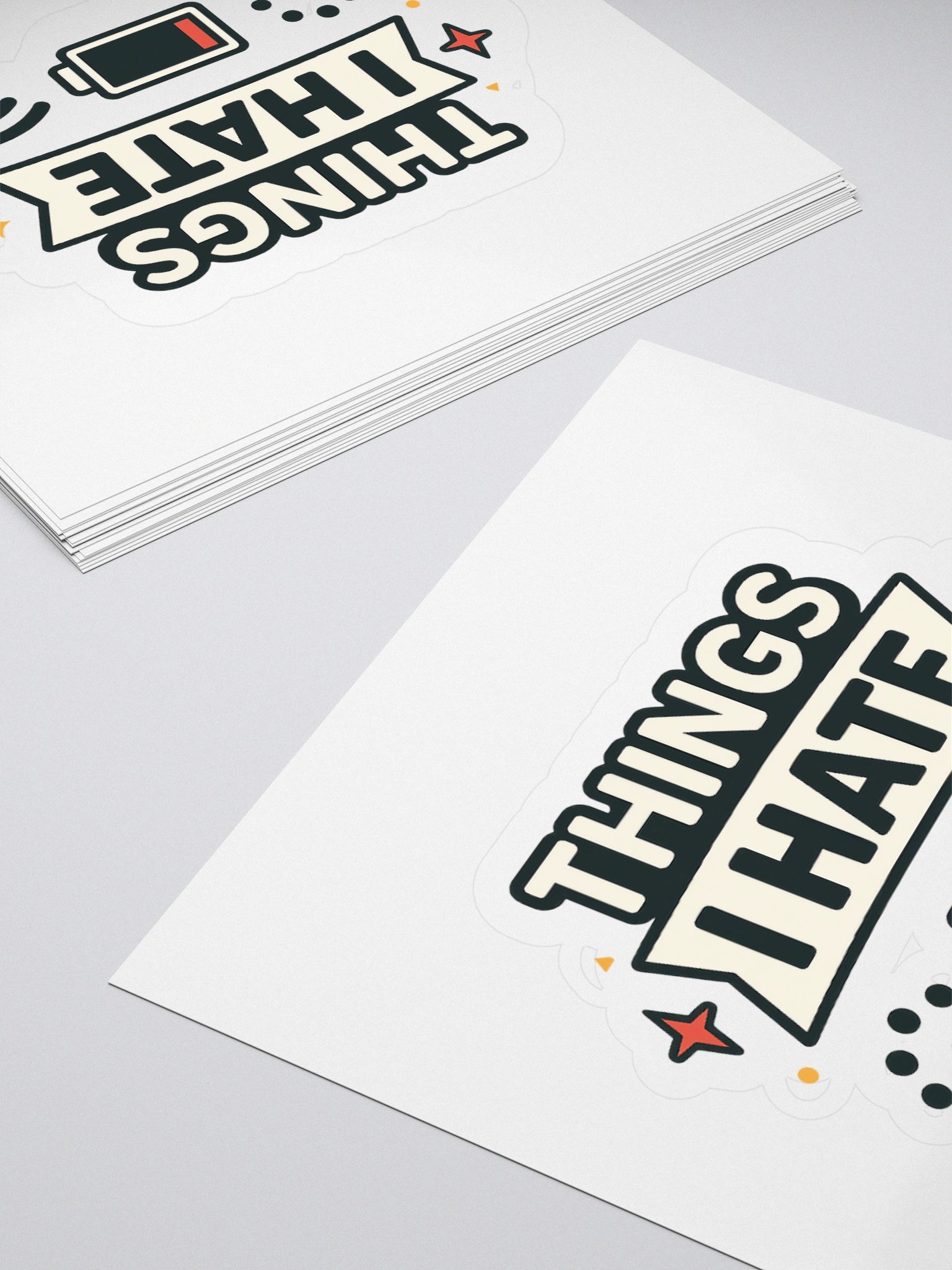 Things I HATE Stickers product image (12)