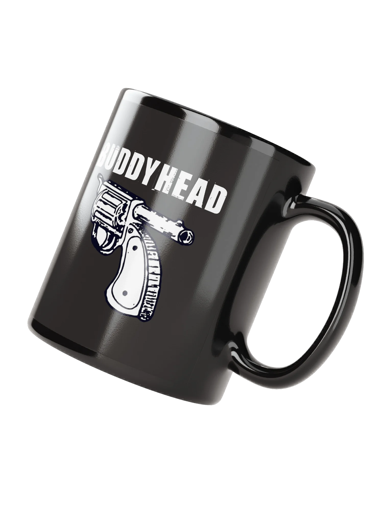 Backwards Gun / Rainbow Skull mug product image (3)