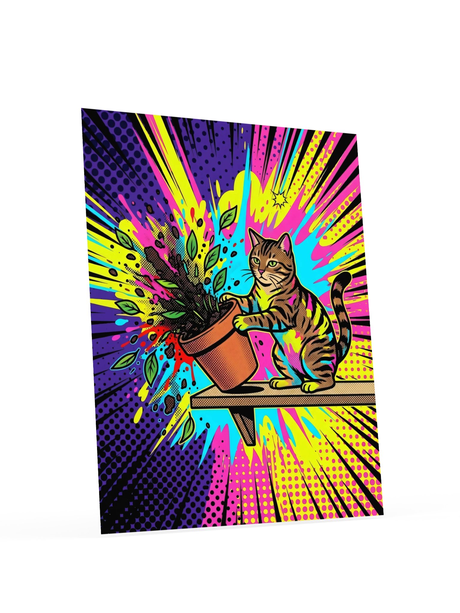 Plant Crime Tabby Poster product image (18)