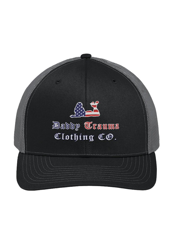 Daddy Trauma Clothing CO Flag Logo Richardson Hat product image (3)