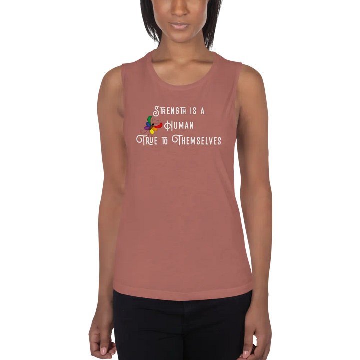 Strength is a Human (w) - Women's Tank Top product image (2)