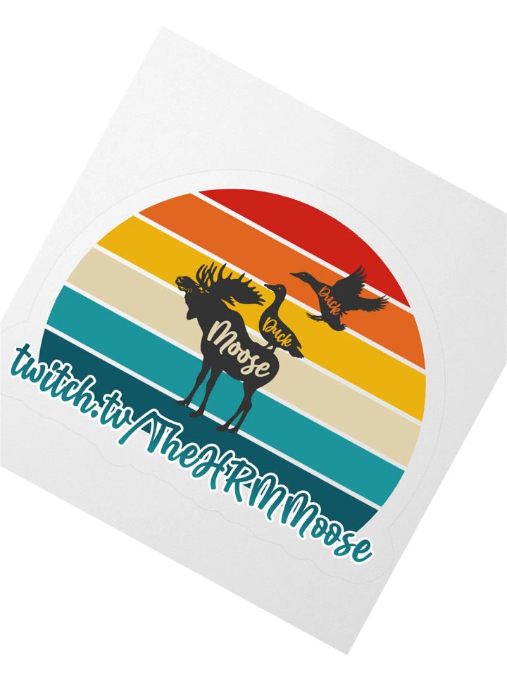 Duck Duck Moose Sticker product image (2)