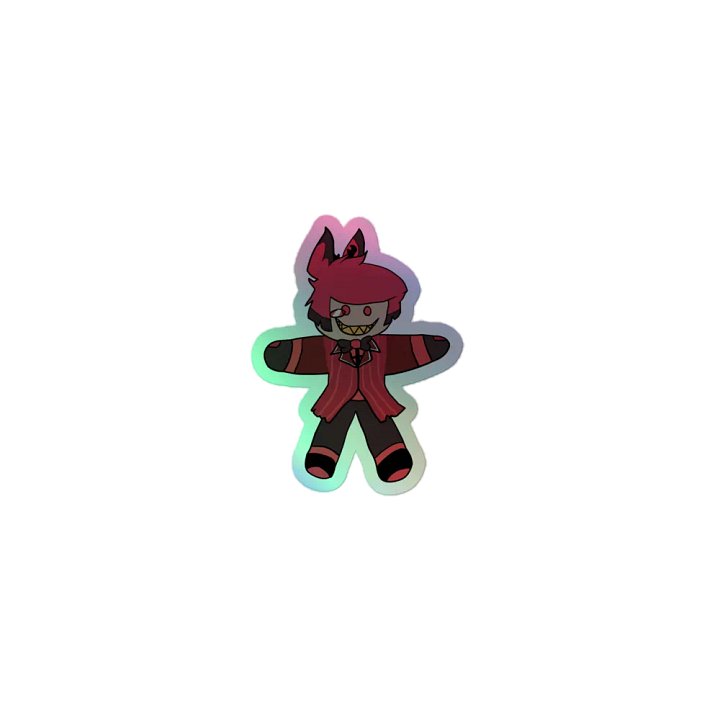 Gingerbread Alastor Holo Sticker product image (1)