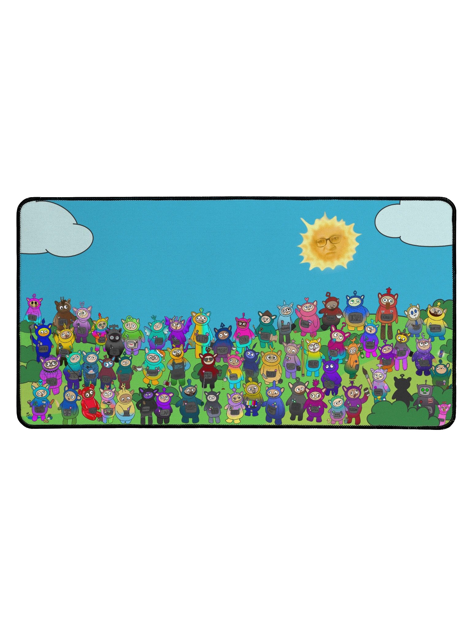 Tubby Tyme - Deskmat LG (15.5 x 31.5) product image (1)