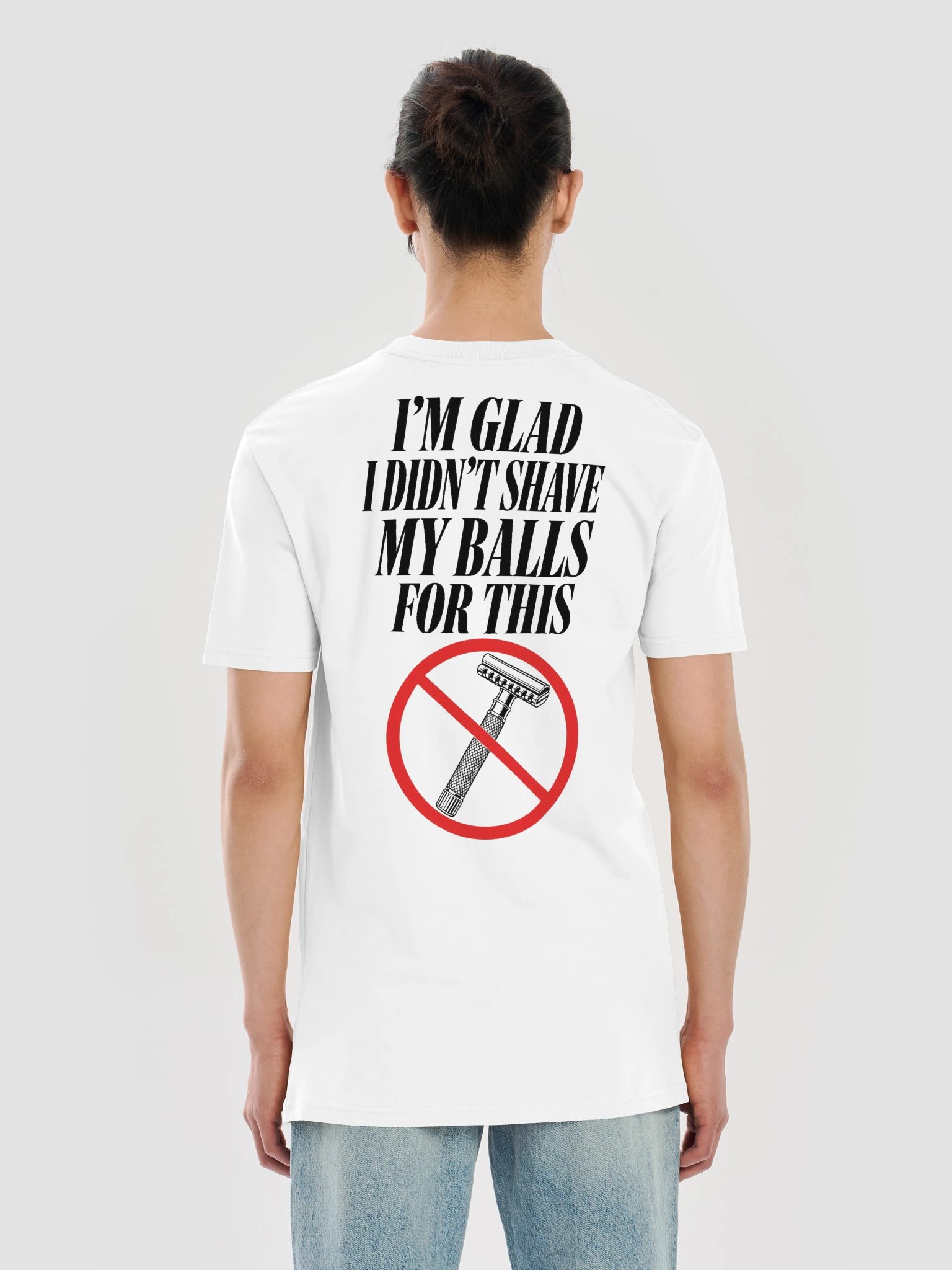 No ShopCo Men's Premium Heavyweight Tee - White product image (6)