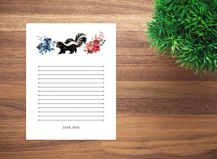 Canva Notepad Template: Nature Themed product image (1)