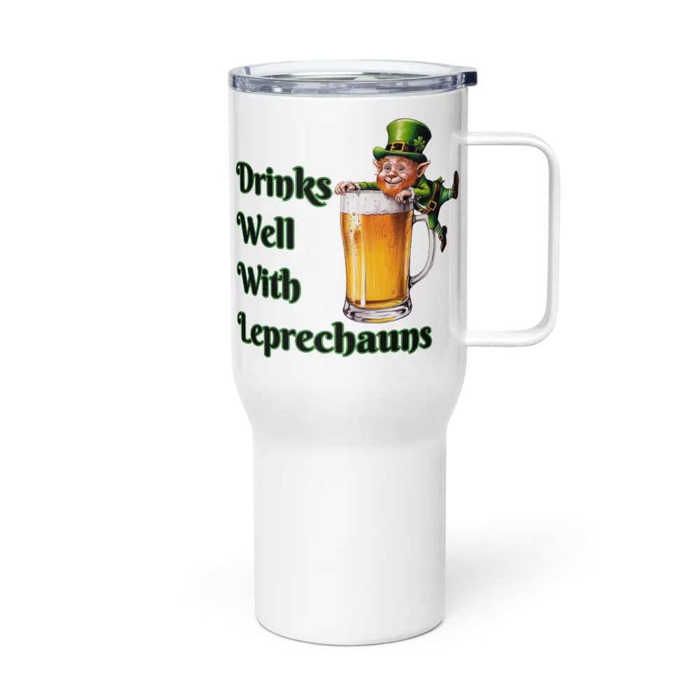 Leprechaun Travel Mug: Drinks Well With Leprechauns product image (4)