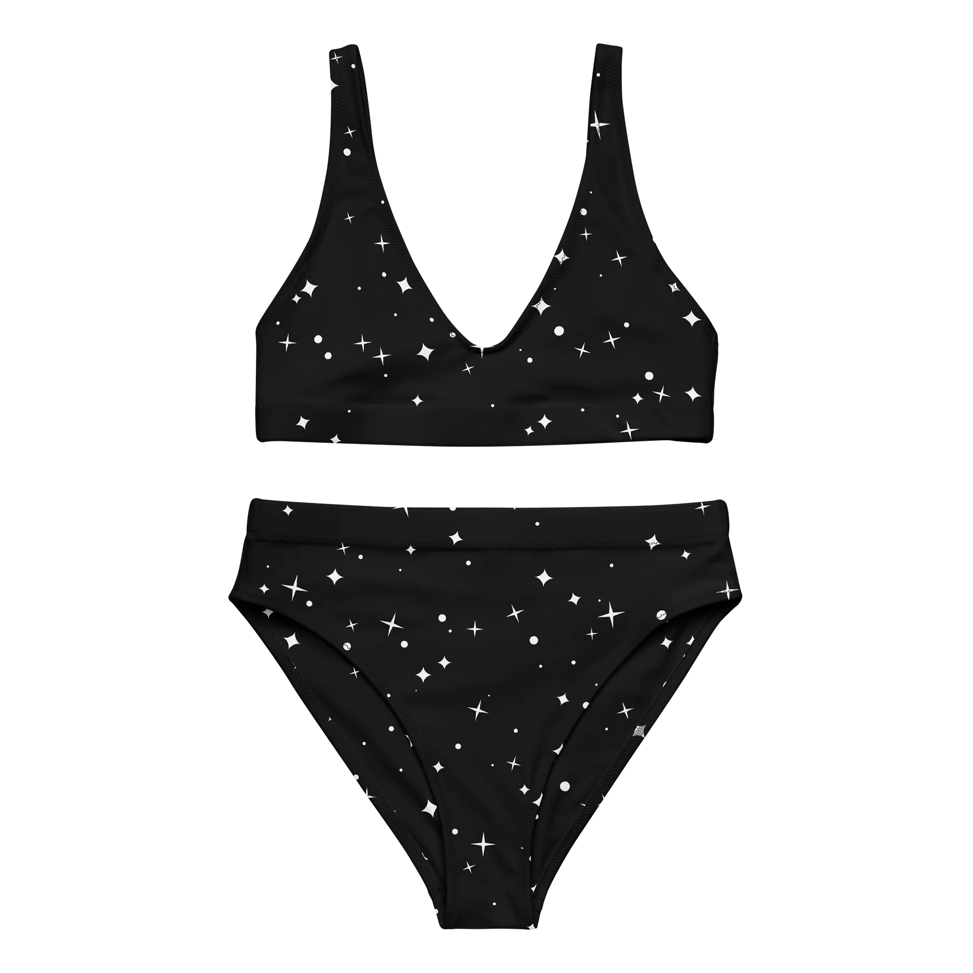 Starry Night High-Waisted Bikini product image (3)