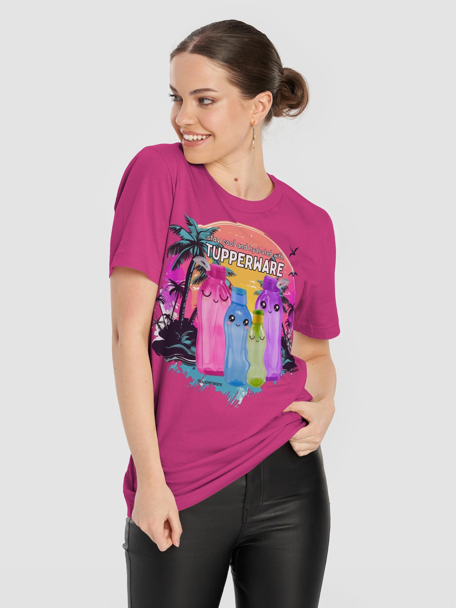 Stay Hydrated Tupperware Tee product image (73)