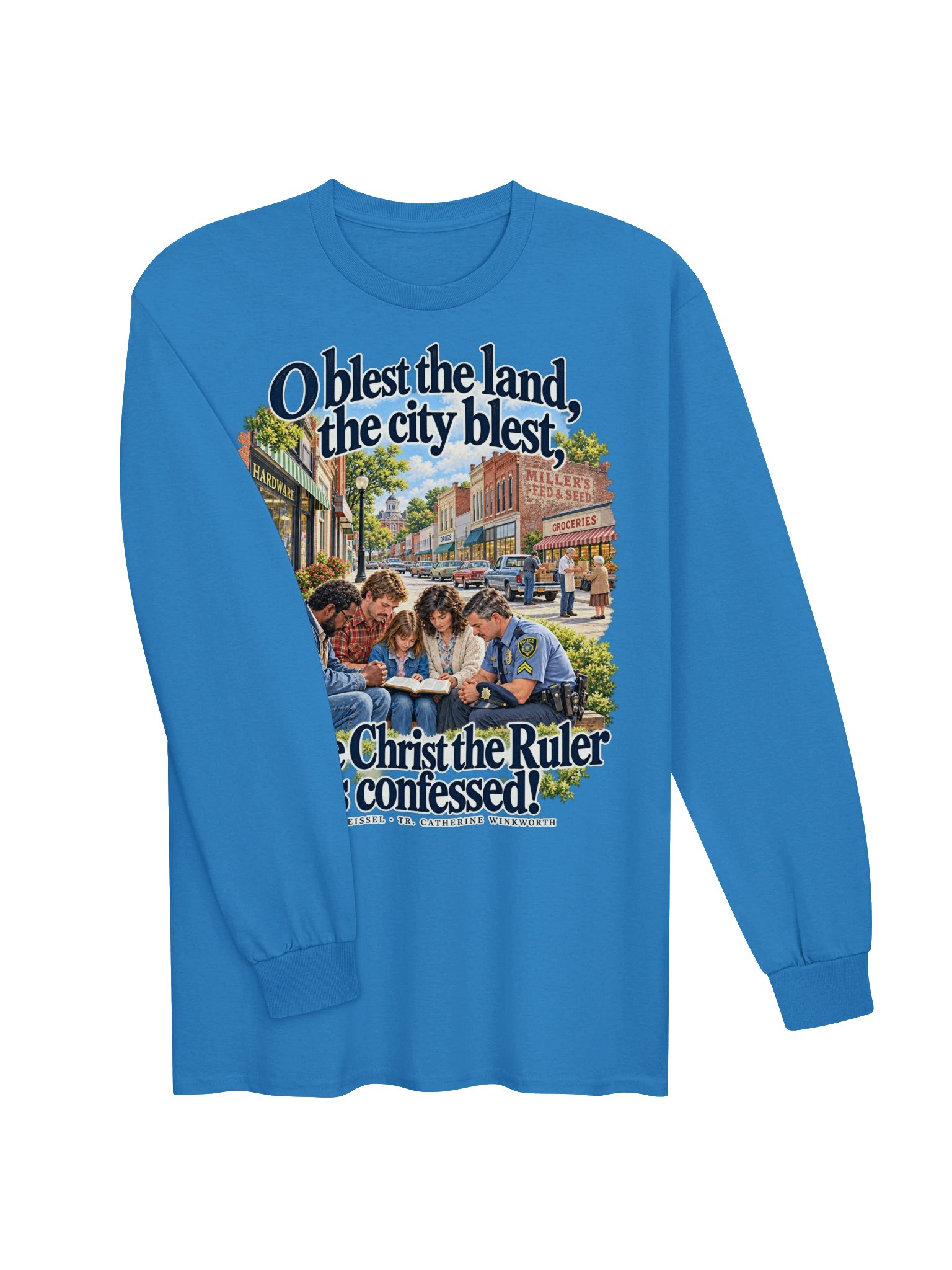 Pray for the City Long-sleeve T-shirt product image (26)