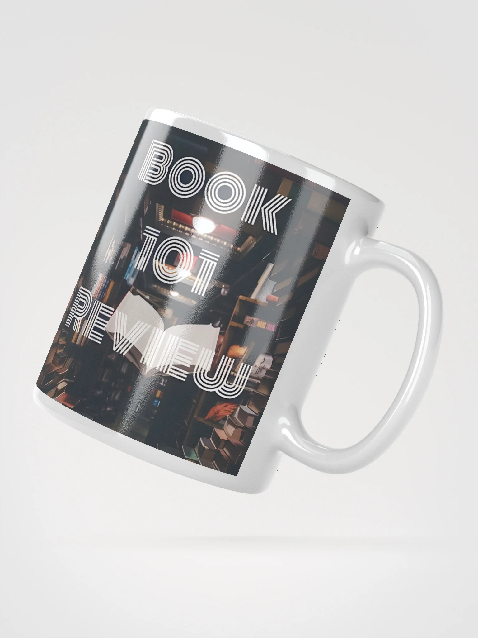 White Glossy Mug product image (4)