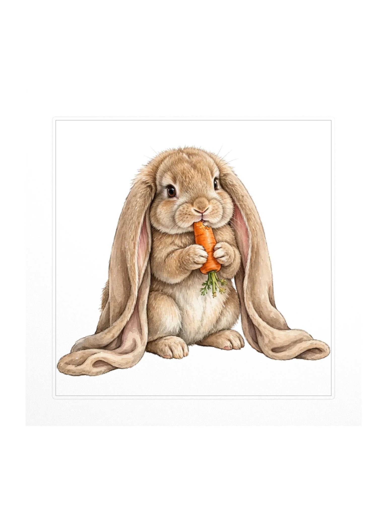 Casey's Carrot Patch Bunny Sticker product image (1)