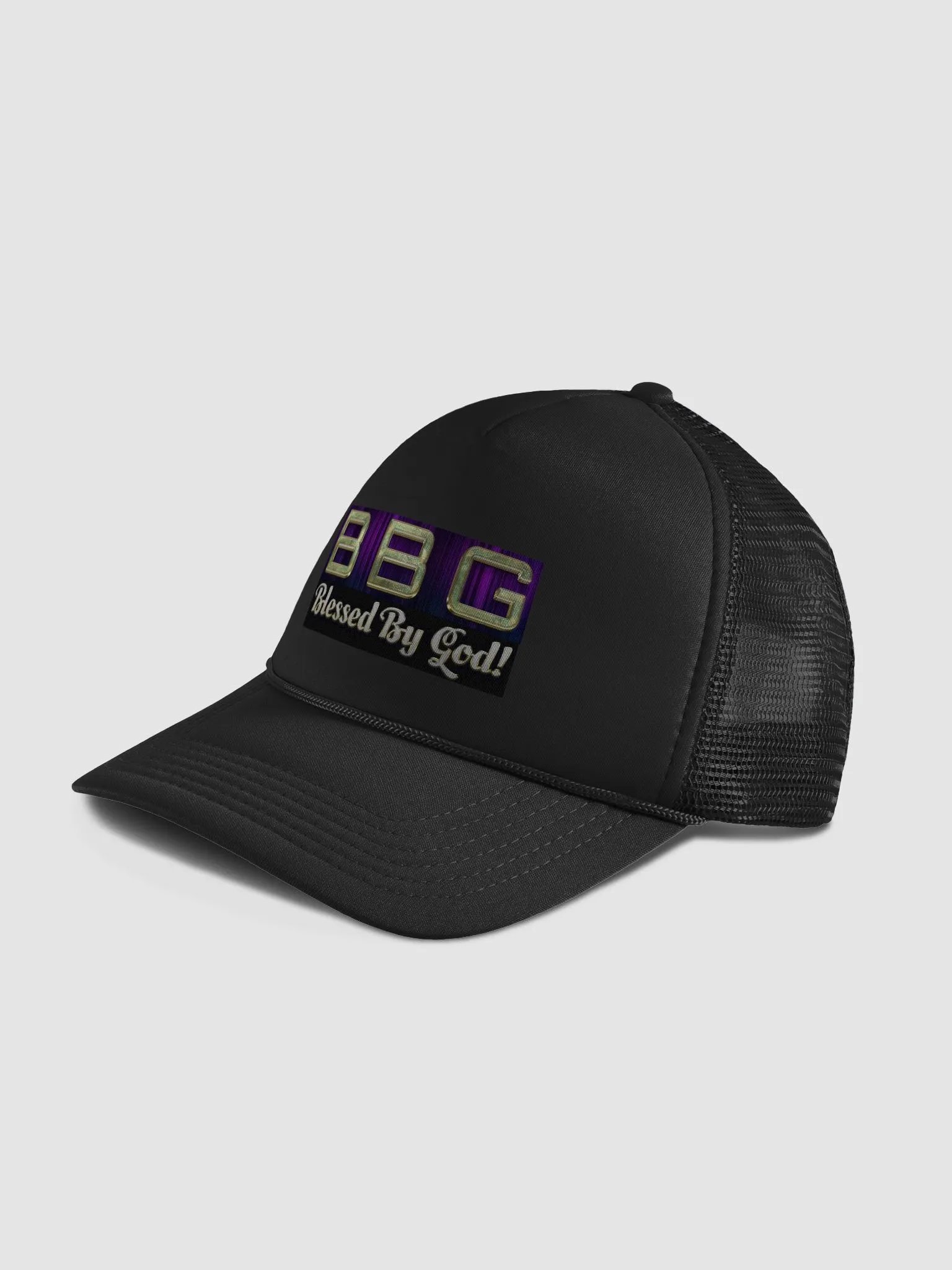 Blessed by God Trucker Hat V2 product image (4)