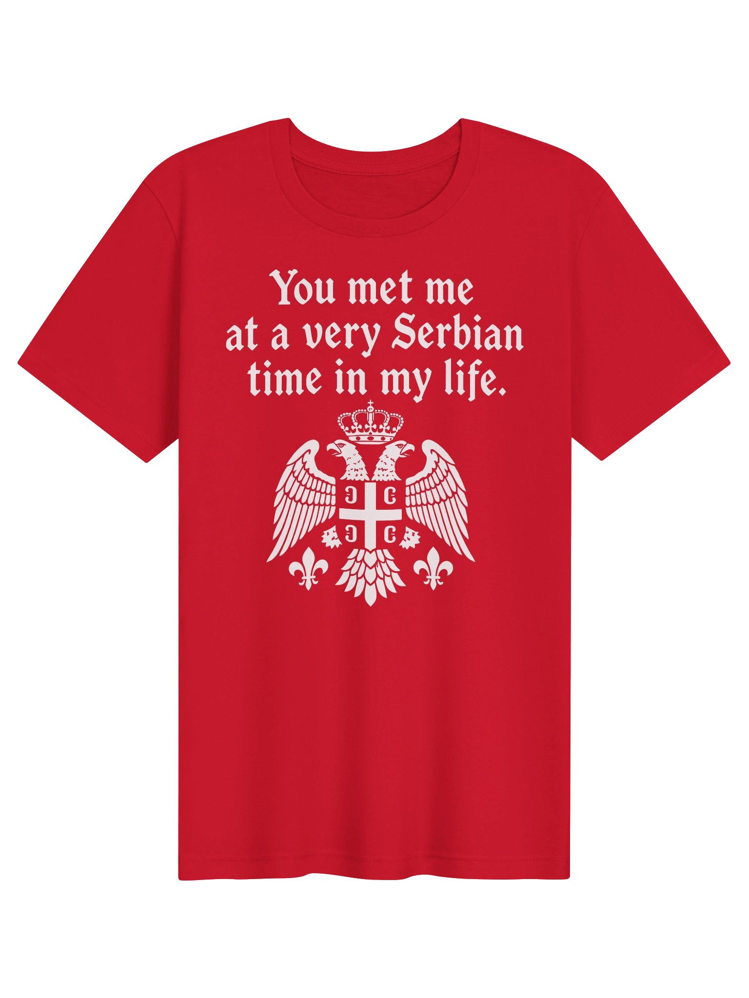 Very Serbian Time Tee product image (29)