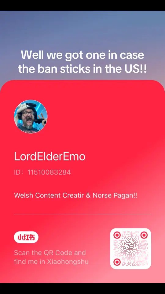 We have a rednote in case the #ban sticks #tiktokban #rednote 