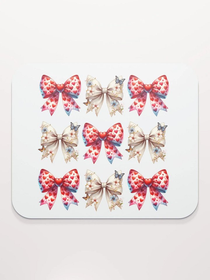 Spring Bows Heart Harmony Mouse Pad product image (1)