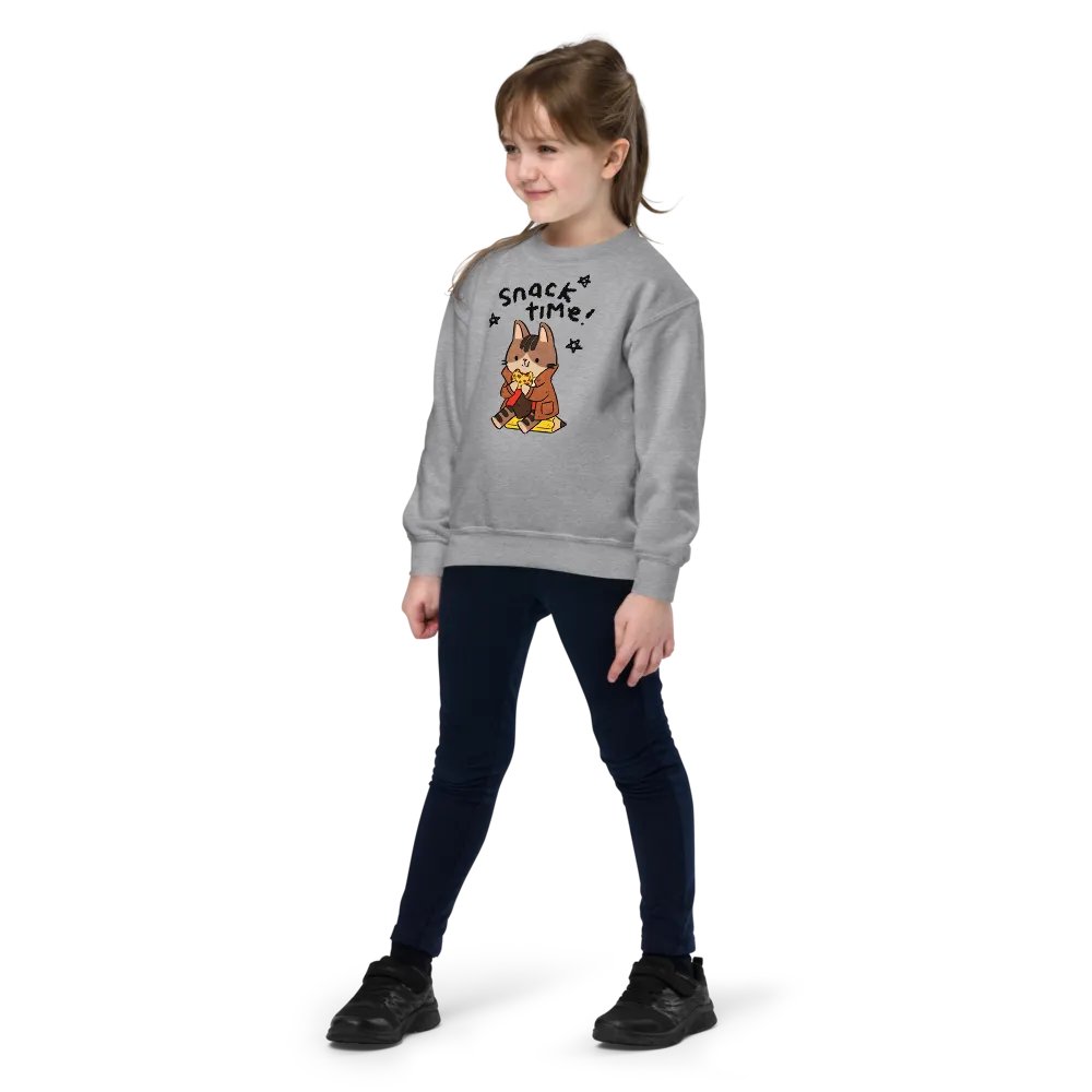 snack time sweatshirt (kids) product image (3)