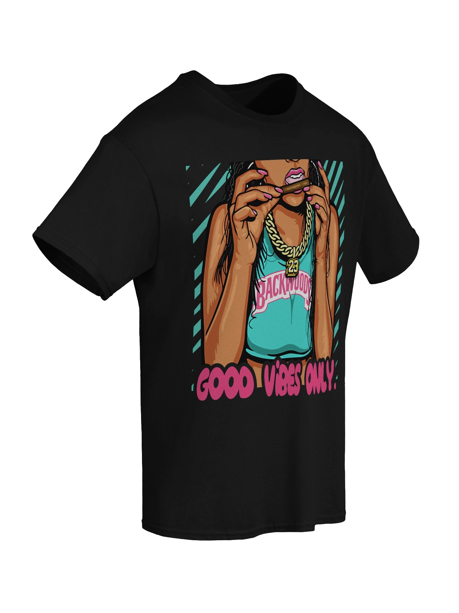 Good Vibes Only Graphic T-Shirt - Unisex T-Shirt – Premium Printed T-Shirt for Everyday Casual & Streetwear product image (8)