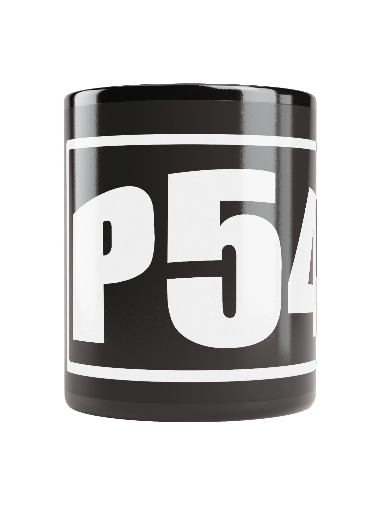 P54 Black Glossy Mug product image (5)