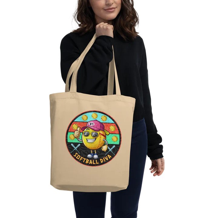 Softball Diva Eco Tote: Go Green in Style! product image (2)
