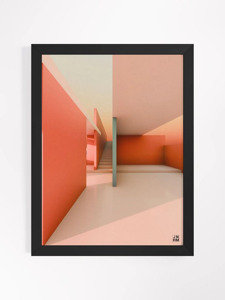 Architectural Landscape - Summer Pastel 03 12"x16" product image (2)