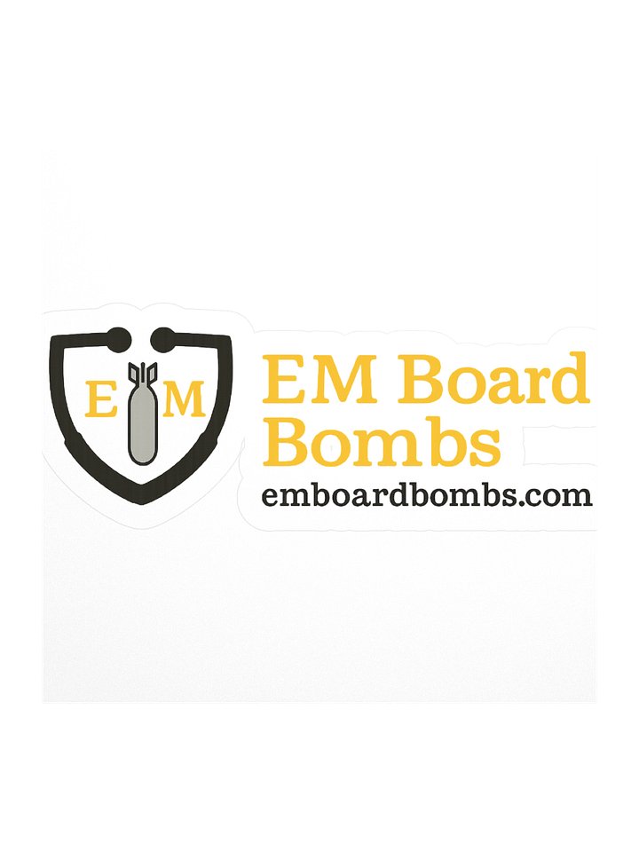 EM Board Bombs Official Sticker product image (1)