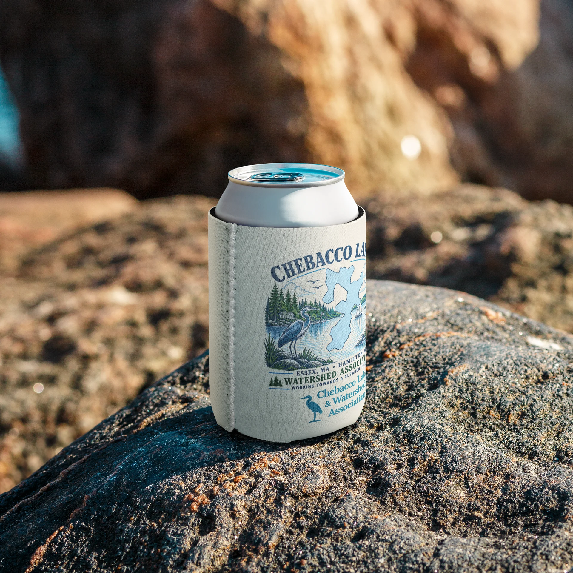 Chebacco Lake Branded Coozie