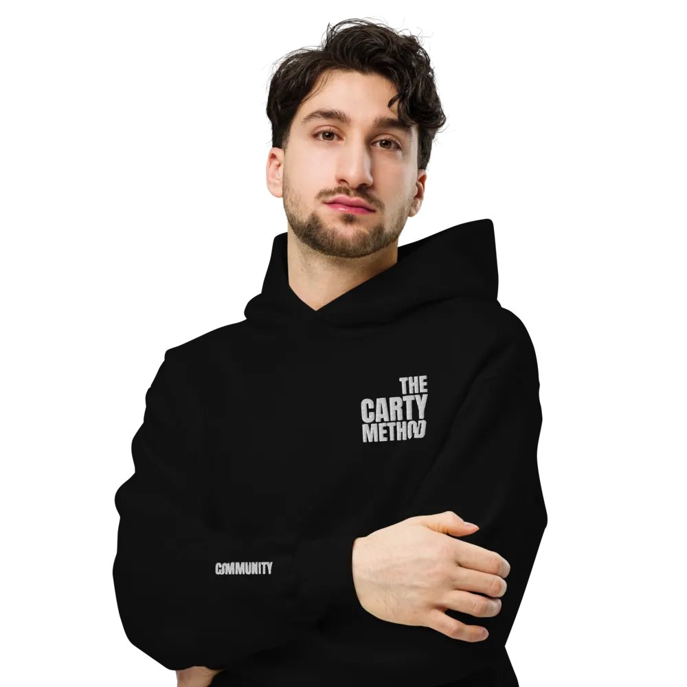 The Carty Method - Embroidered Community Hoodie product image (7)