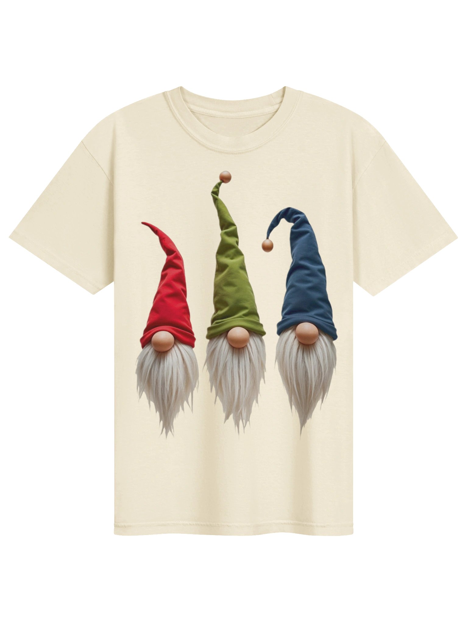 Colorful Gnome Beard Trio Tee product image (33)