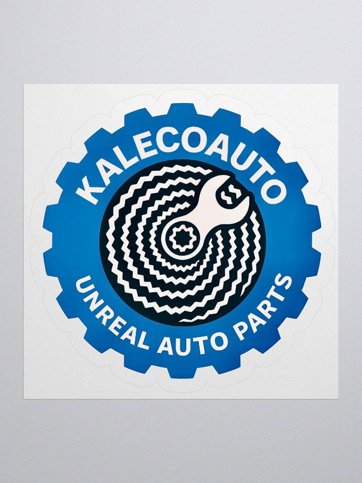 KaleCoAuto Modern Logo Sticker product image (1)