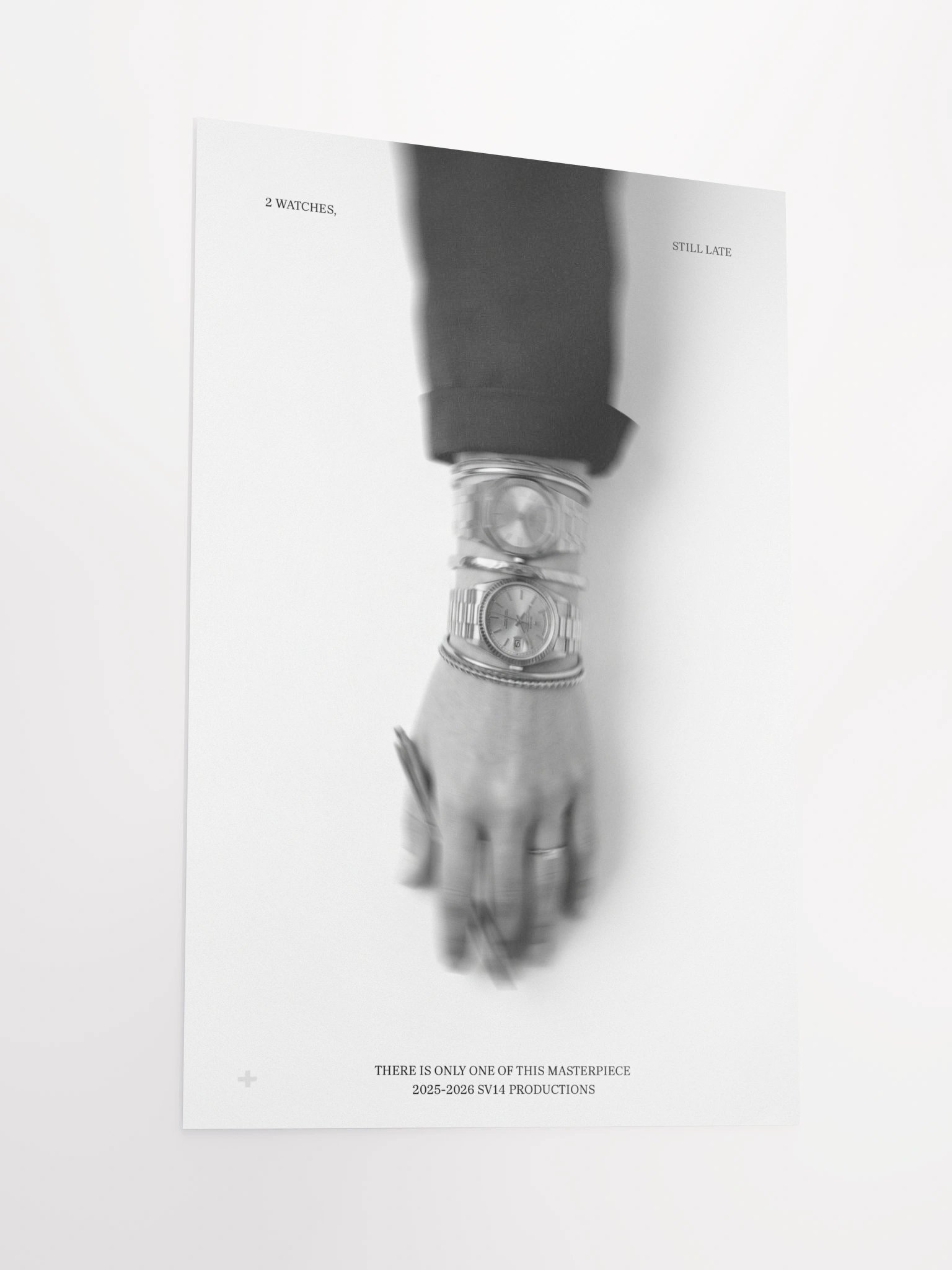 2 WATCHES STILL LATE PRINT product image (2)