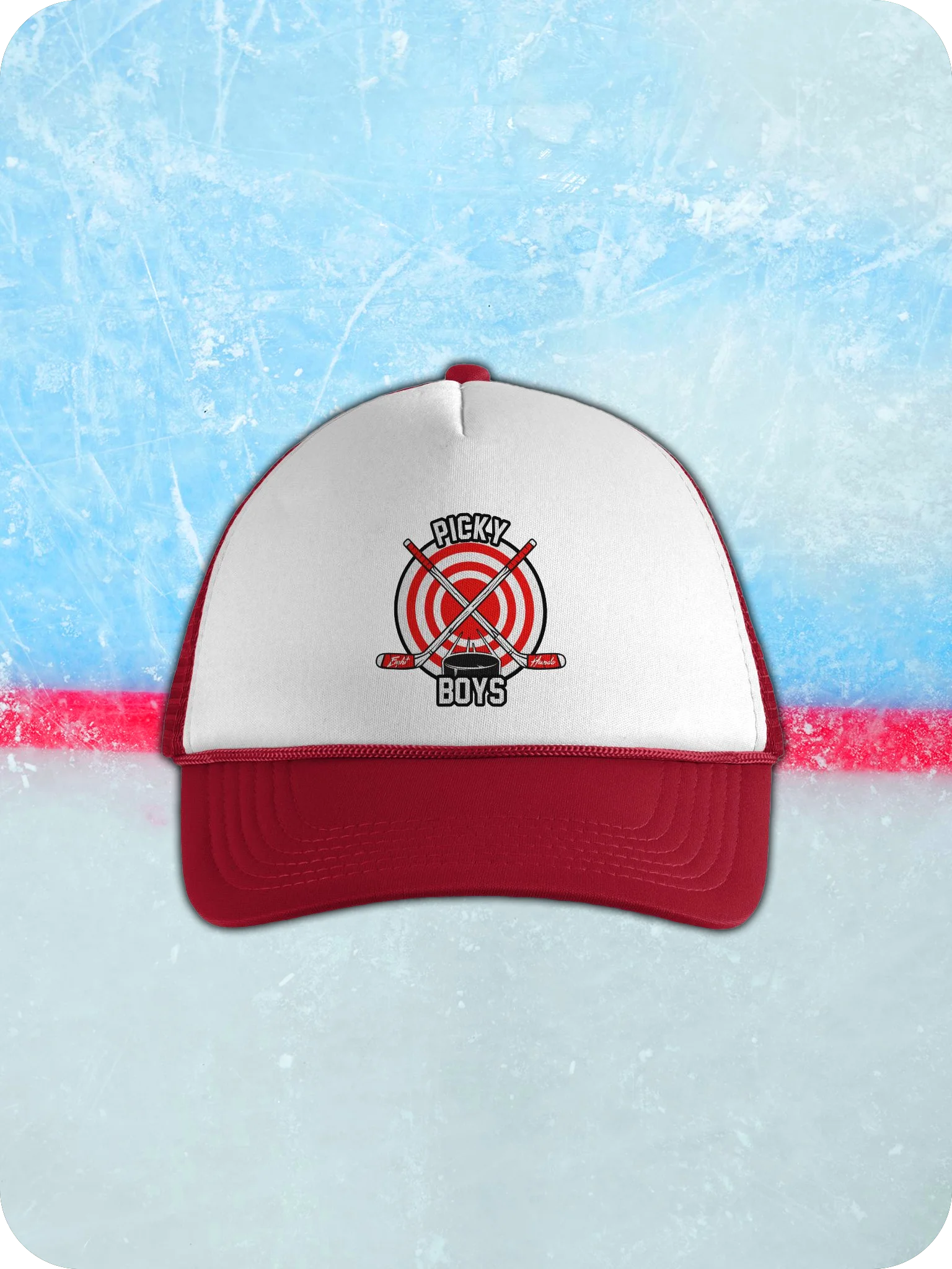Picky Boys Hockey Club Trucker Hat (2 Colors) product image (1)