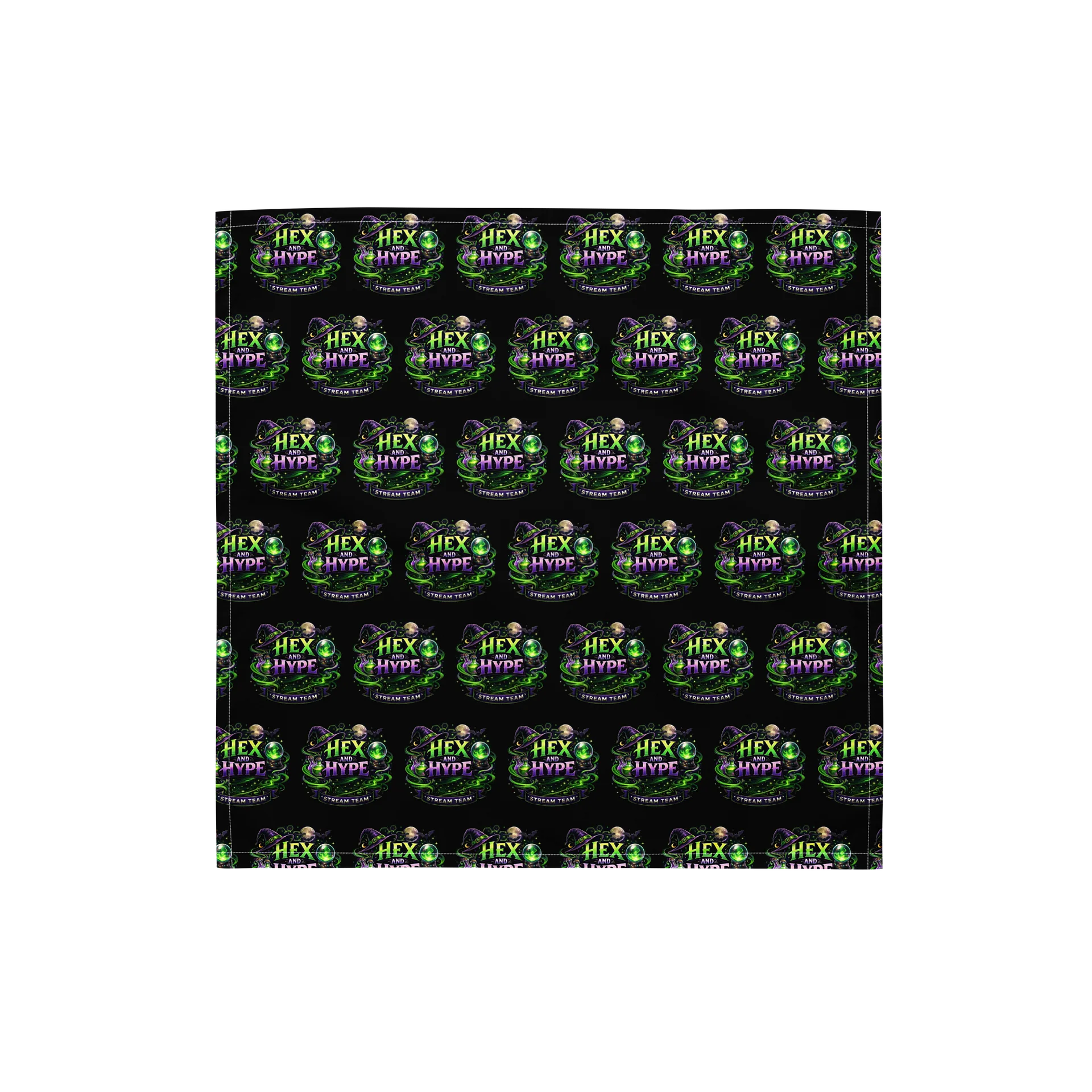 Hex and Hype Stream Team Bandana product image (1)