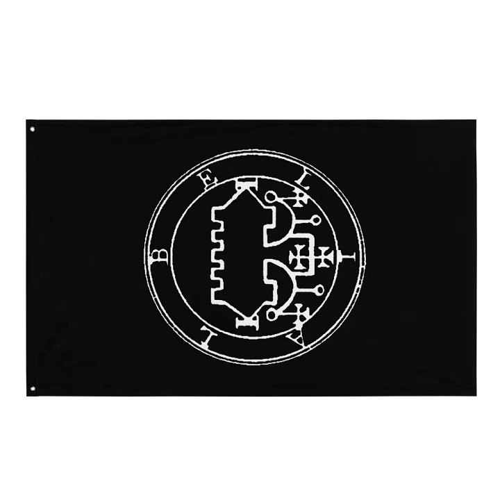 Belial Ritual Flag product image (1)