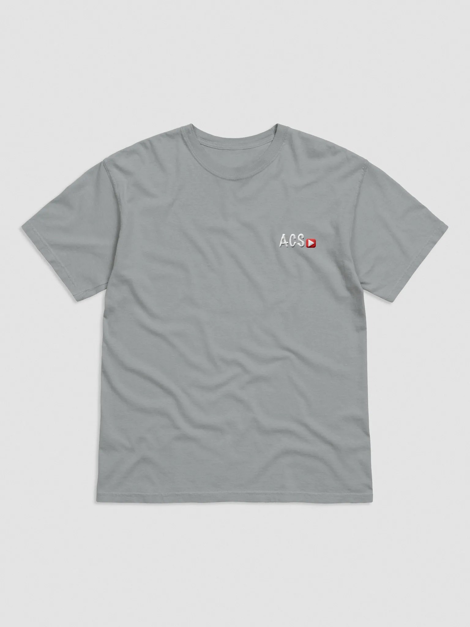 ACS - Stitched Logo T-Shirt, Granite product image (1)