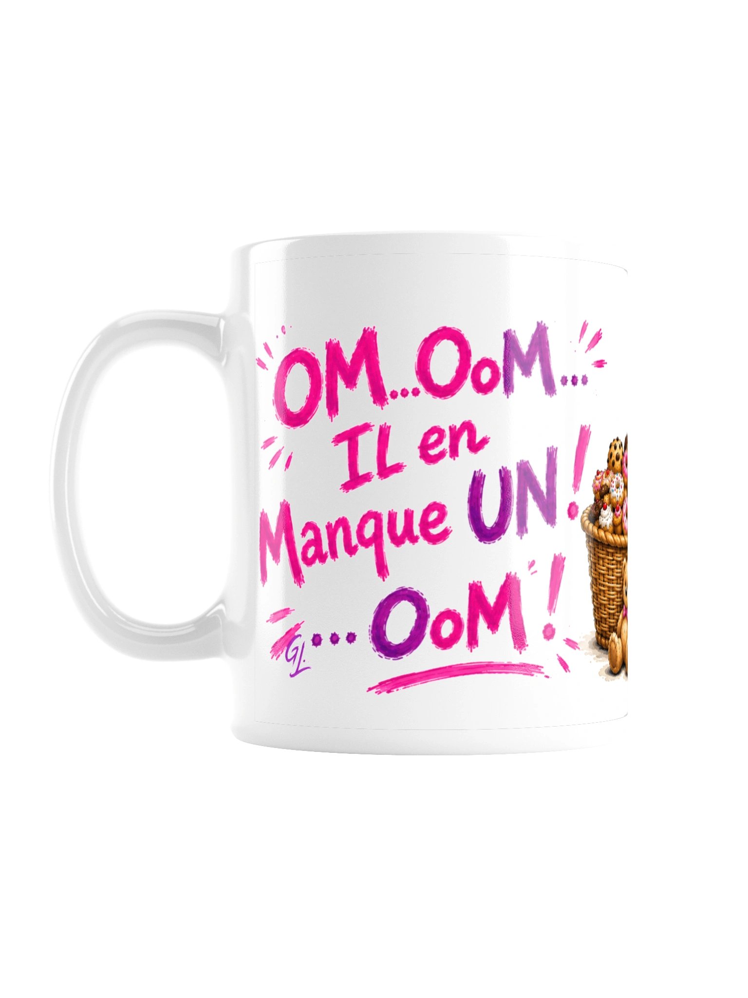 Mug - Pita la fripouille : "OM...Il en manque un !" product image (2)