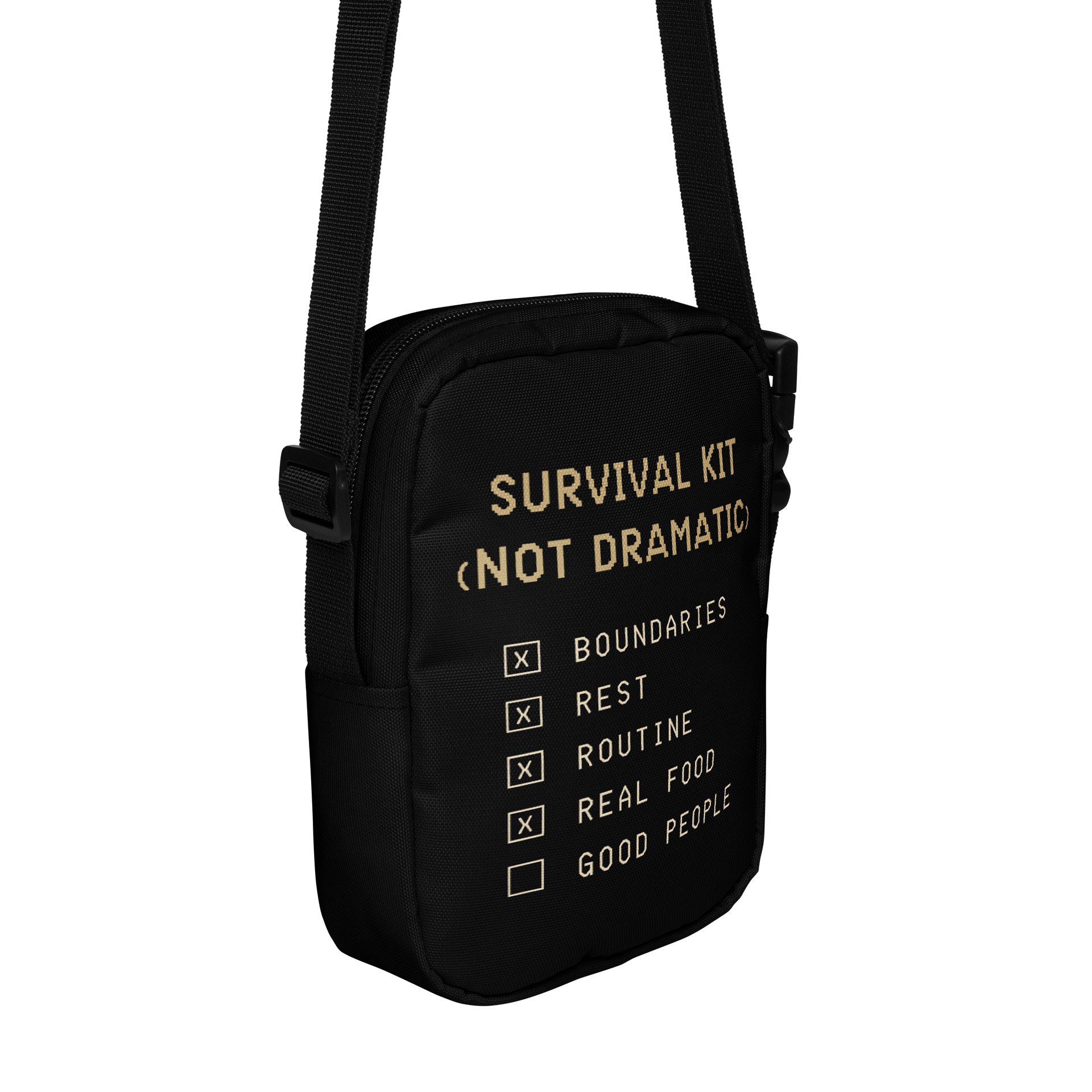 Survival Kit Crossbody Bag | Chronic Illness Spoonie Essentials Bag product image (2)