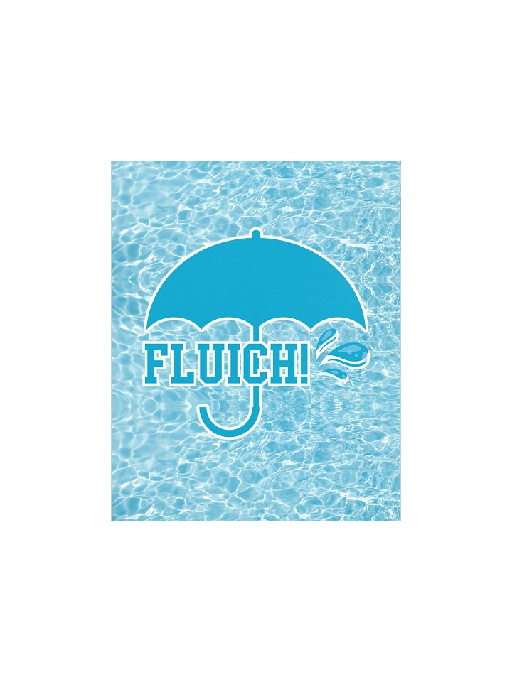 Fluich! | Enhanced Matte Paper Poster Print in Irish / Gaeilge / Gaelic product image (1)
