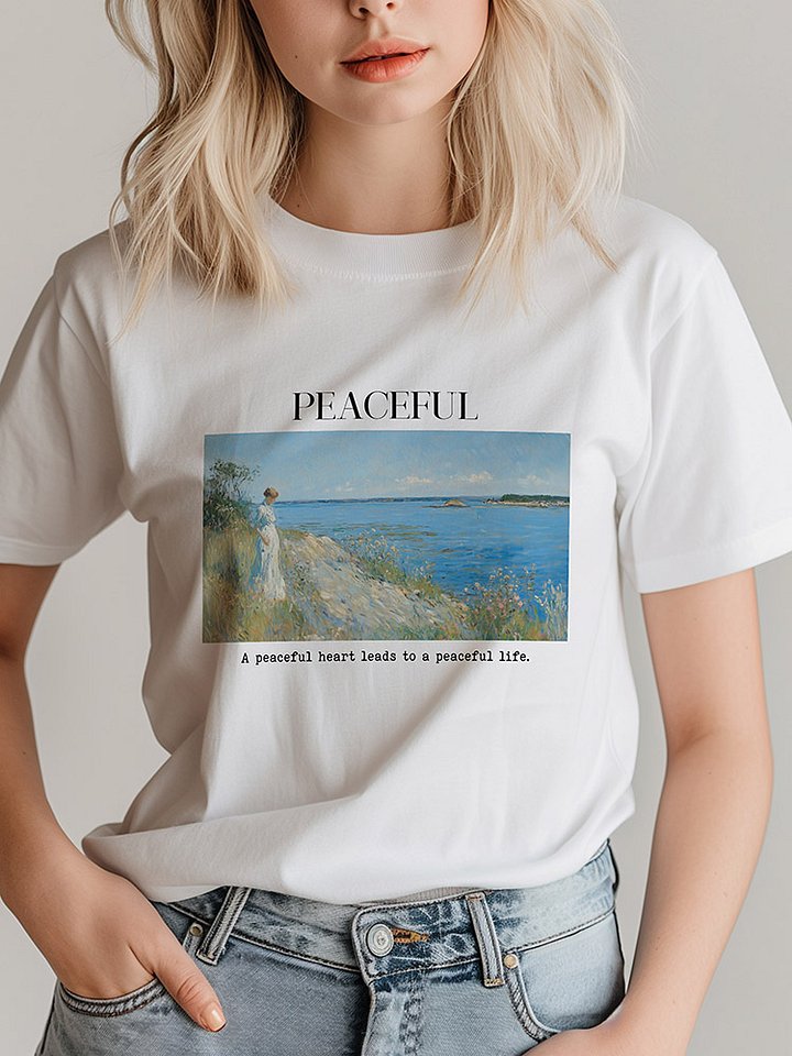 Peaceful - T-Shirt product image (1)