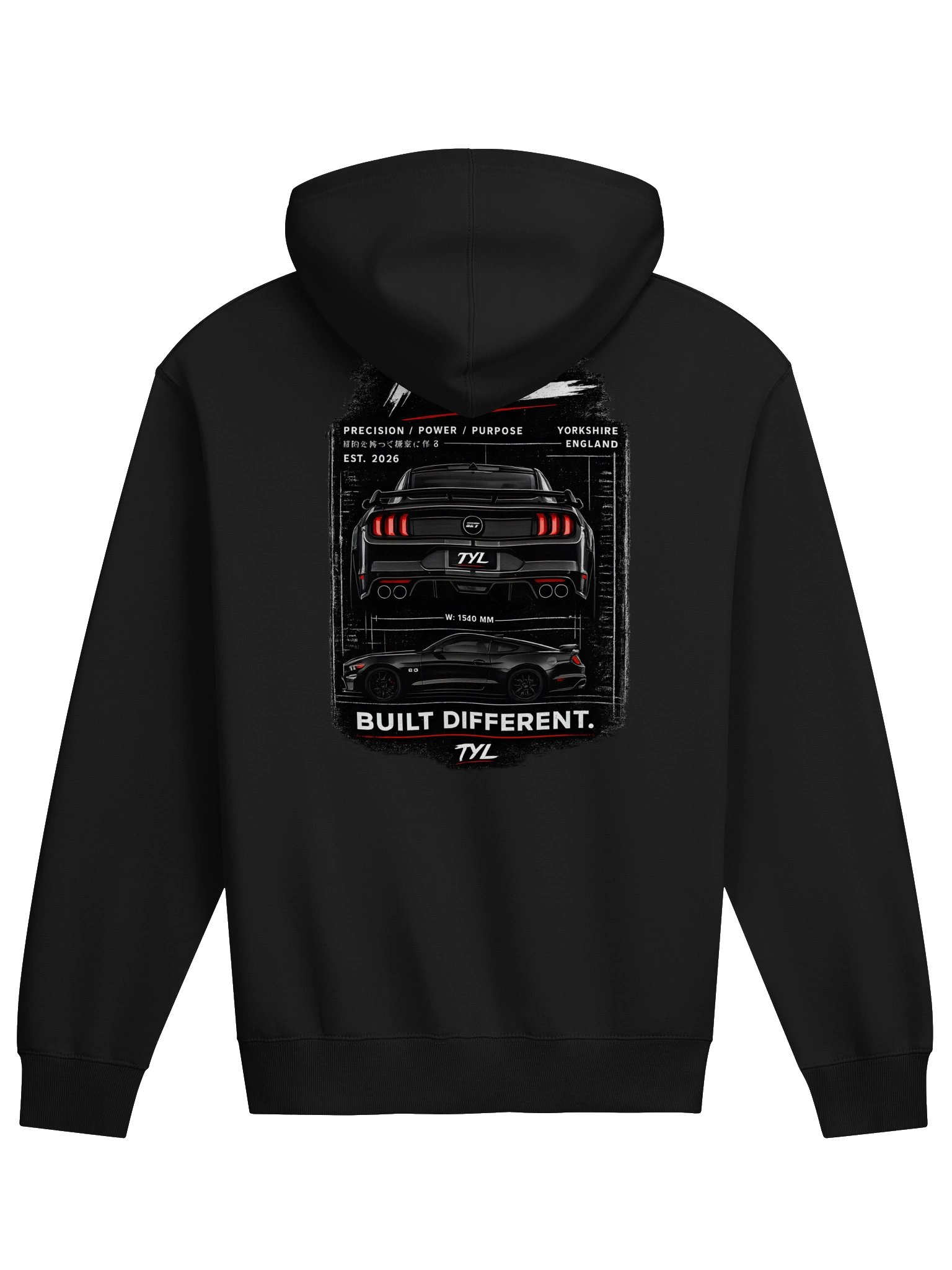 TYL Built Different Hoodie product image (6)