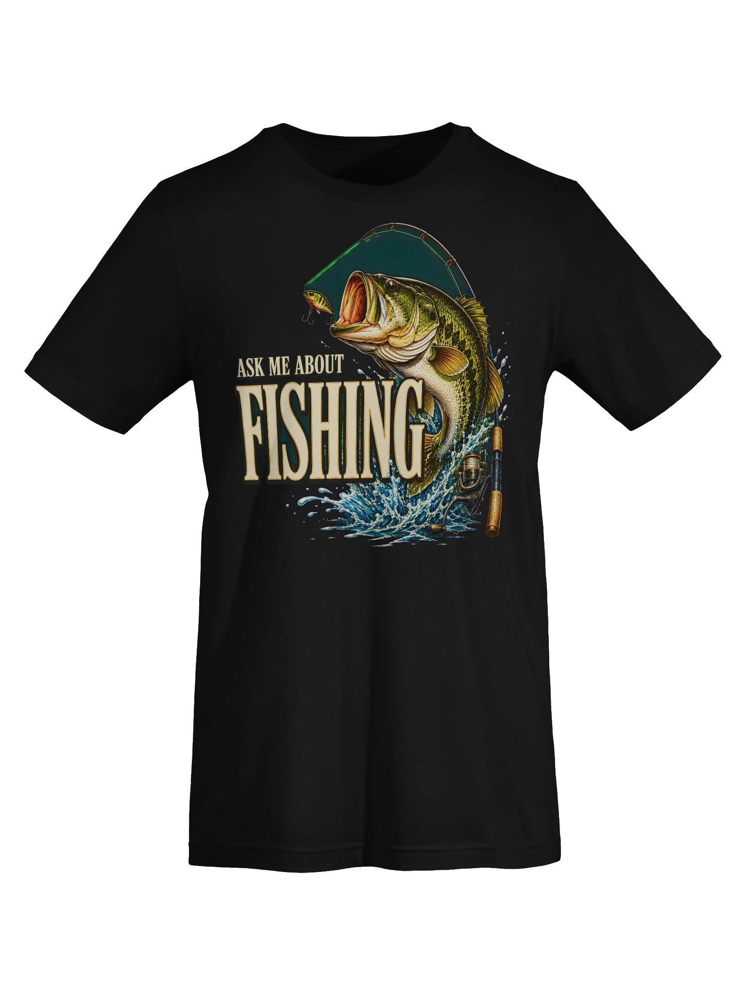 Ask Me About Fishing Tee product image (31)
