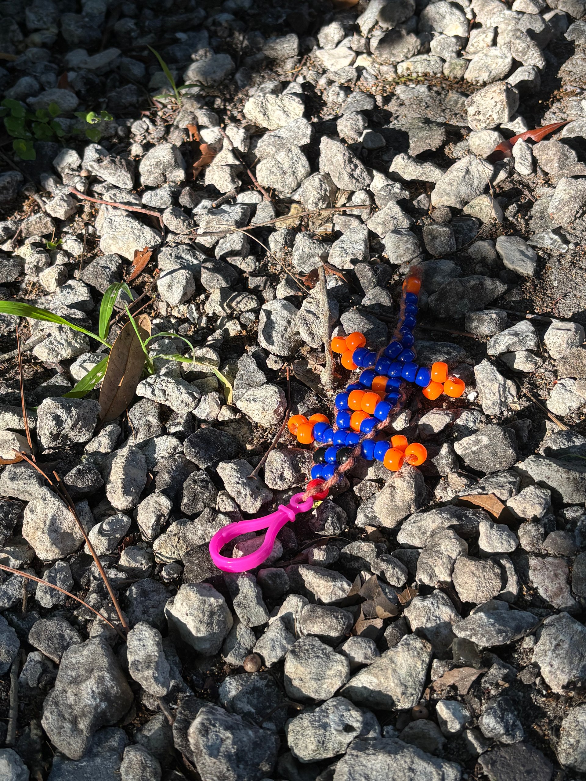 Handmade Beaded Lizard Charm | Kandi Keychain product image (4)