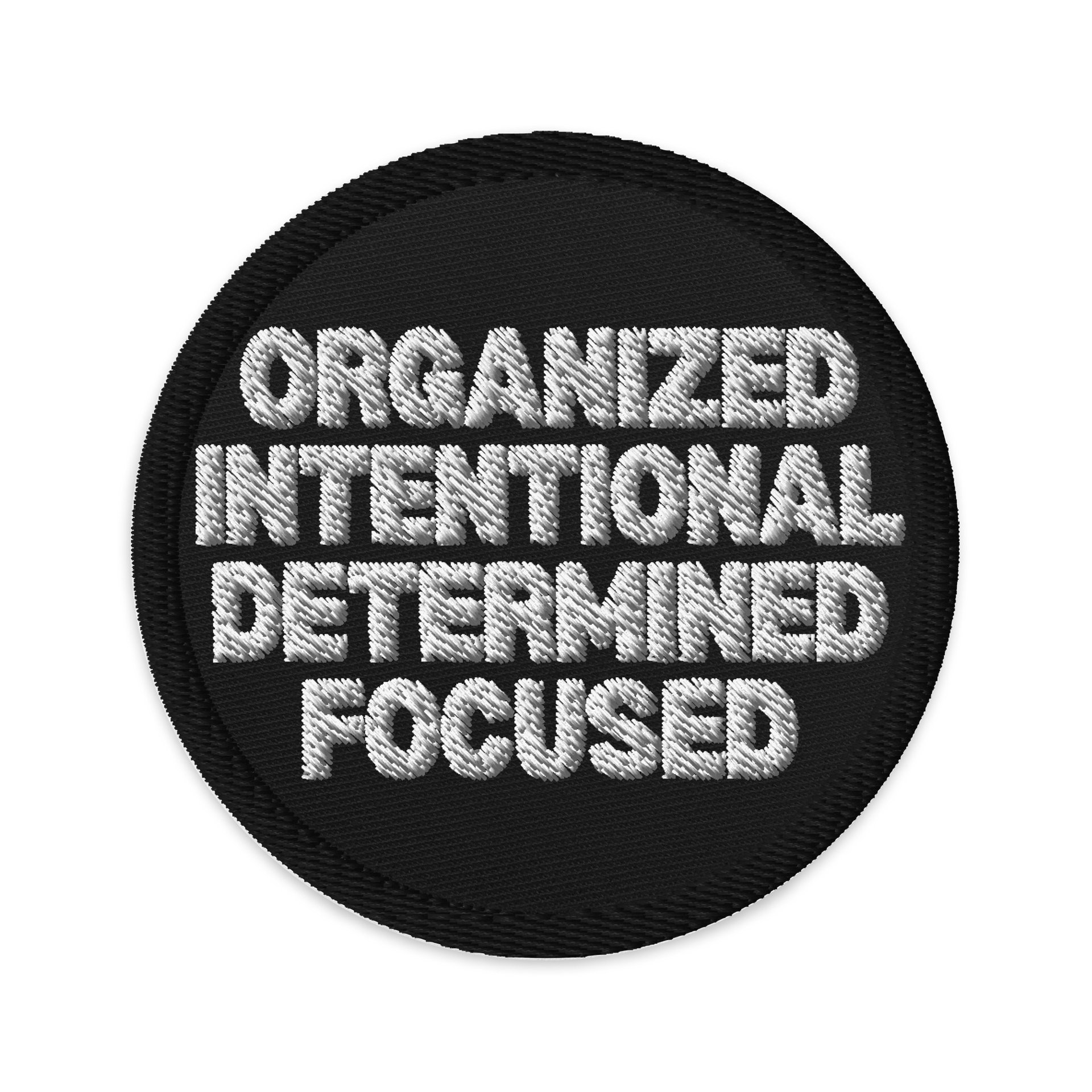 Intentional Embroidered Patch product image (1)