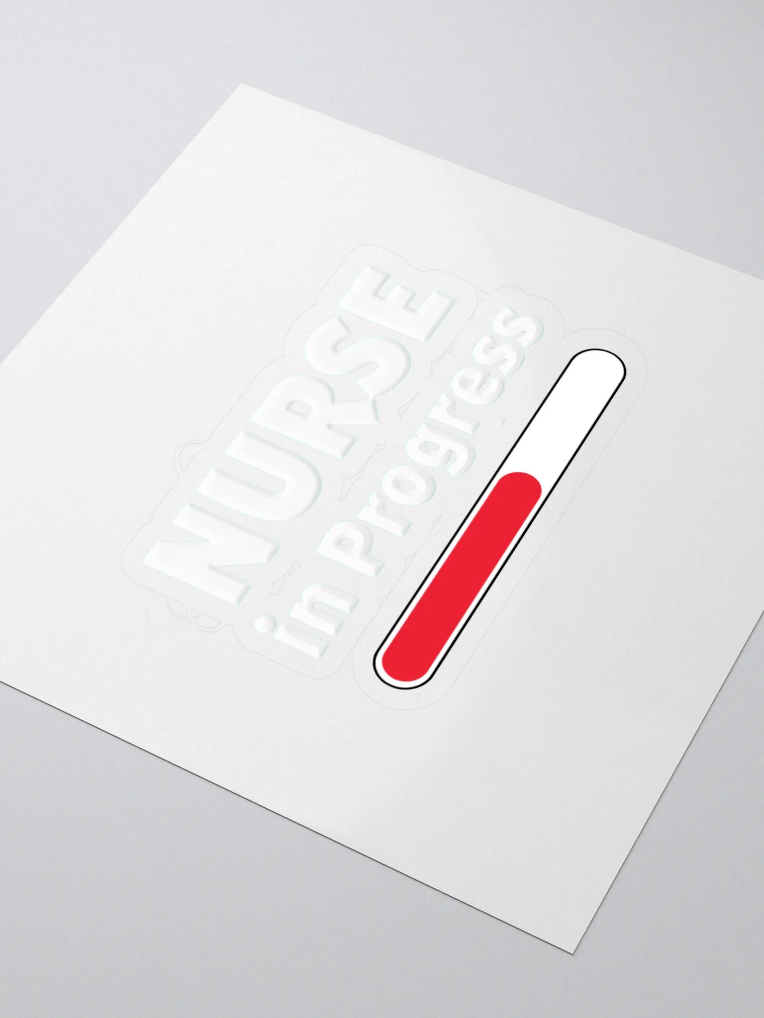 NURSE in Progress Sticker Set product image (3)