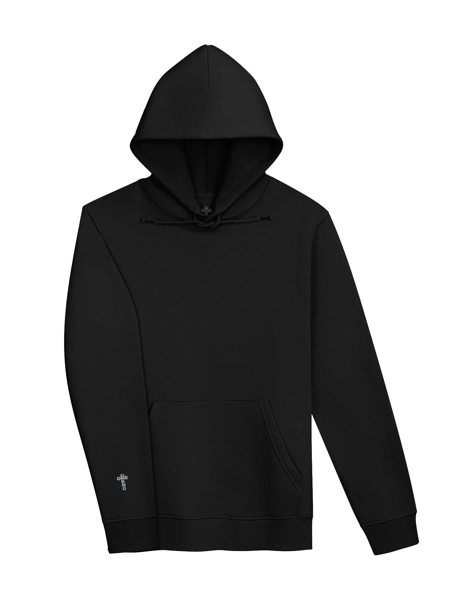 ONE KING The Gift 100% Organic Cotton Premium Street Hoodie with embroidered sleeve logo product image (3)