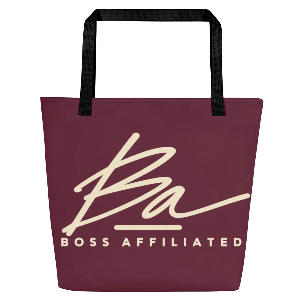 Boss Affiliated Signature Tote — Burgundy Boss product image (7)