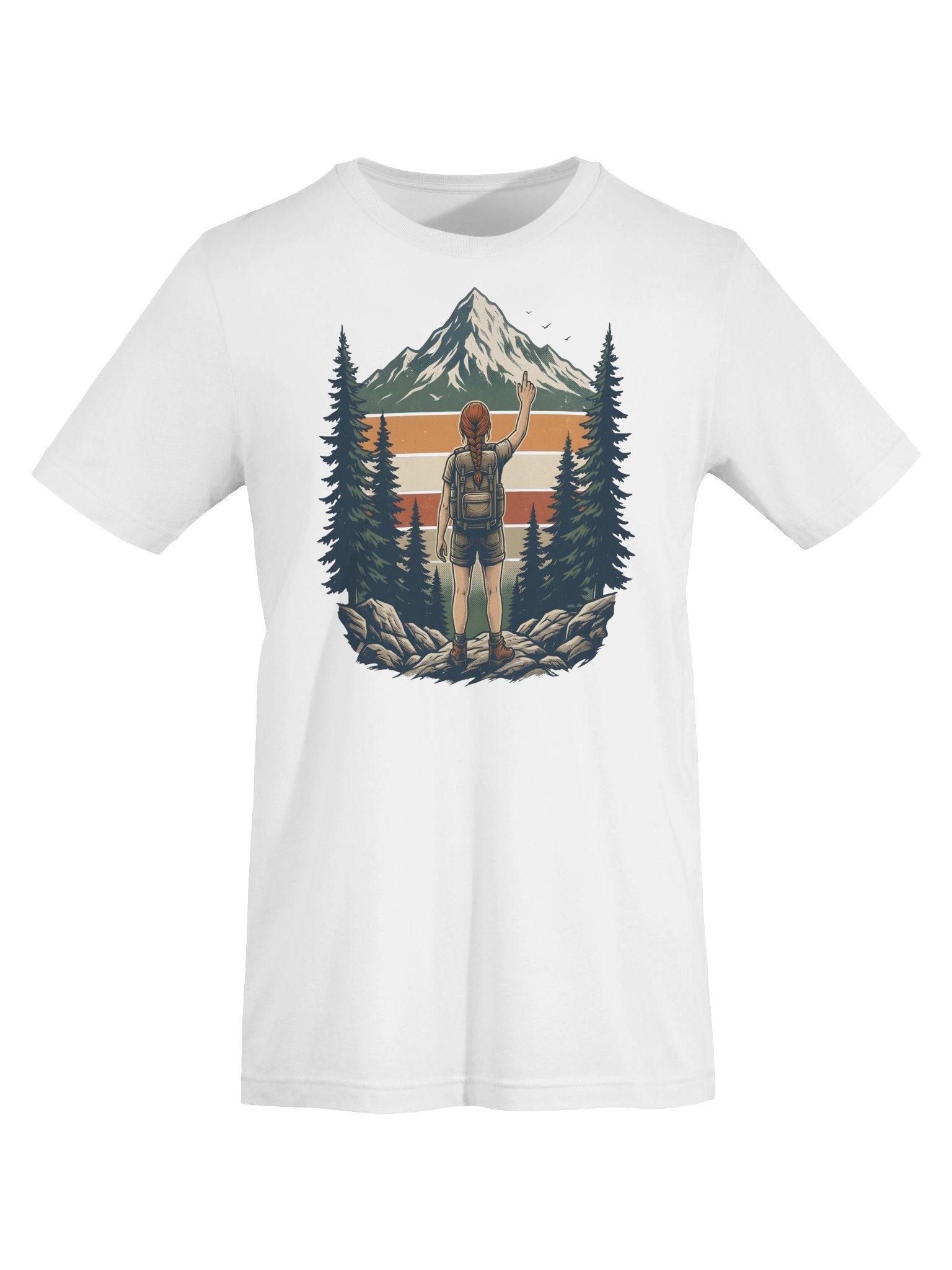Retro Mountain Rebel Hiking Tee product image (24)