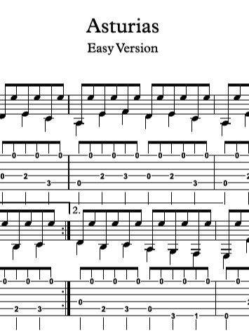 Asturias (Easy Version) product image (2)