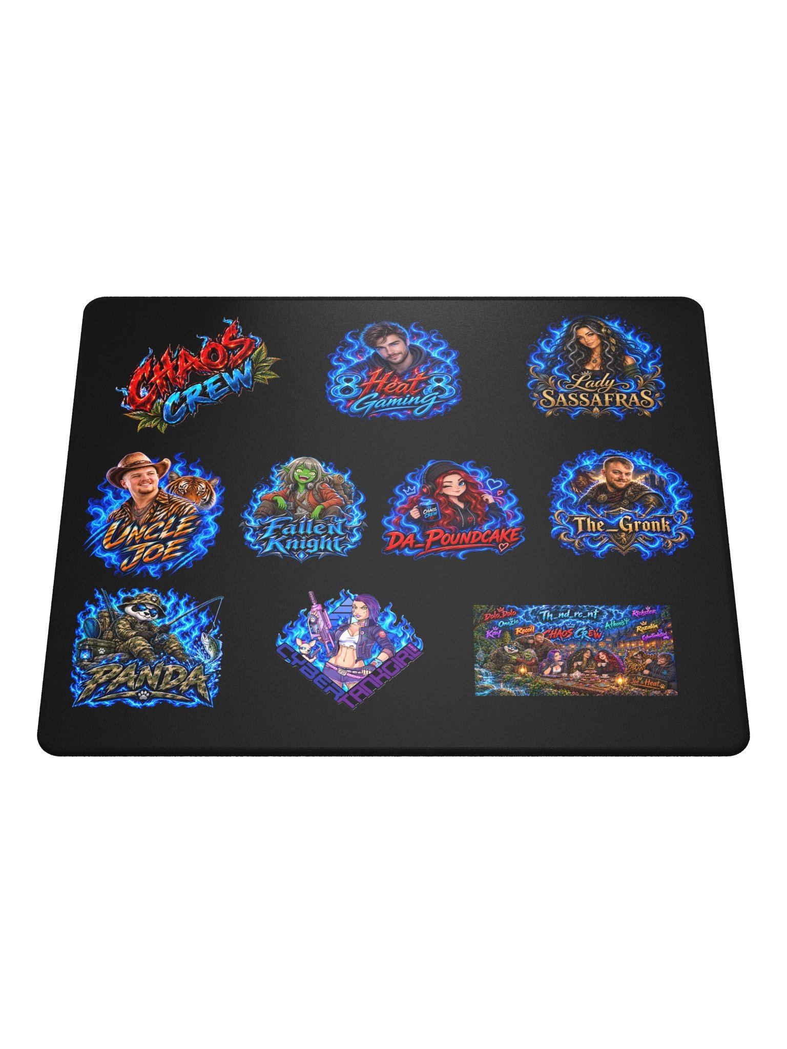 Chaos Crew Logo Desk Pad product image (1)