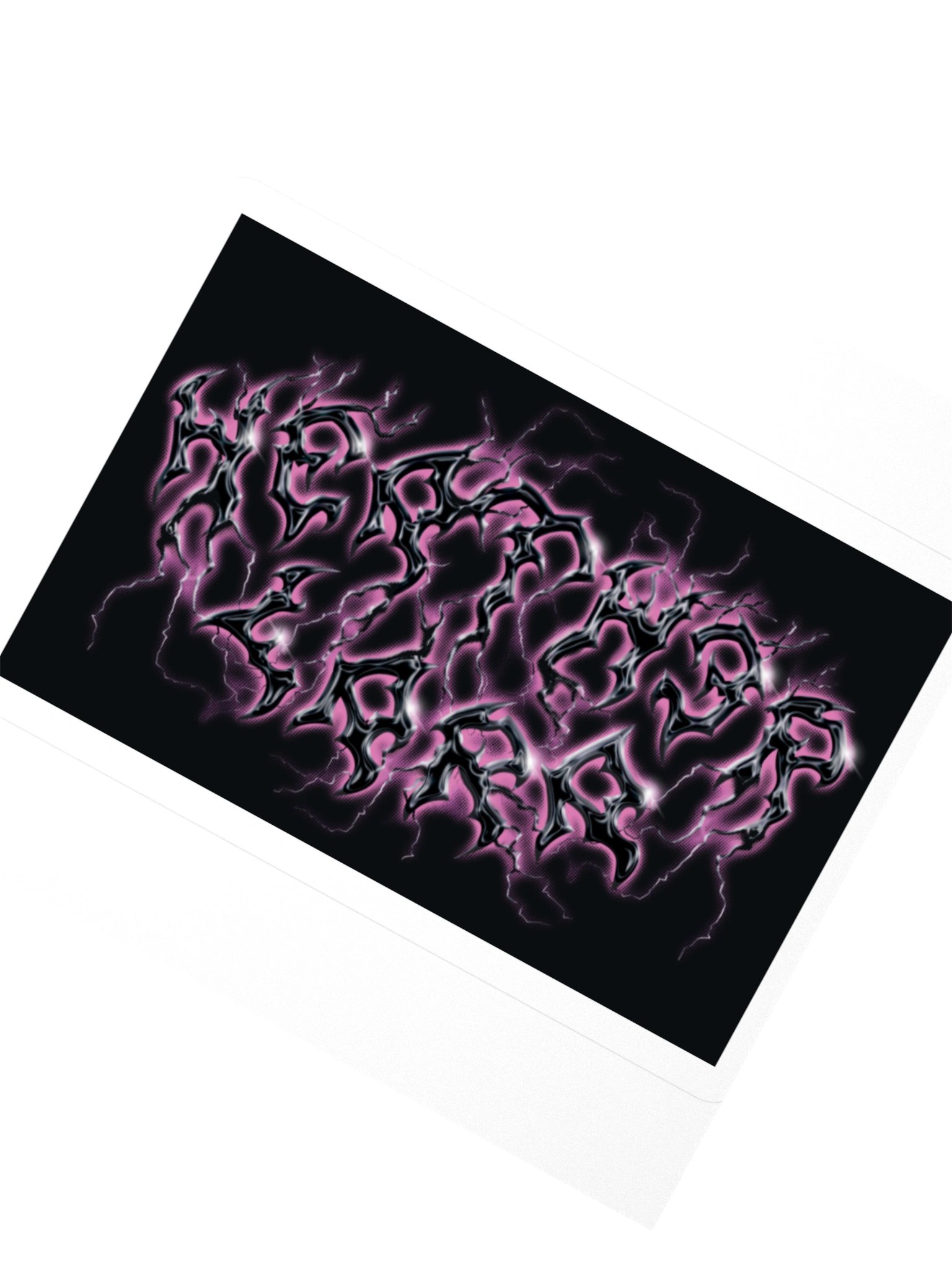 Y2K LOGO STICKER product image (4)